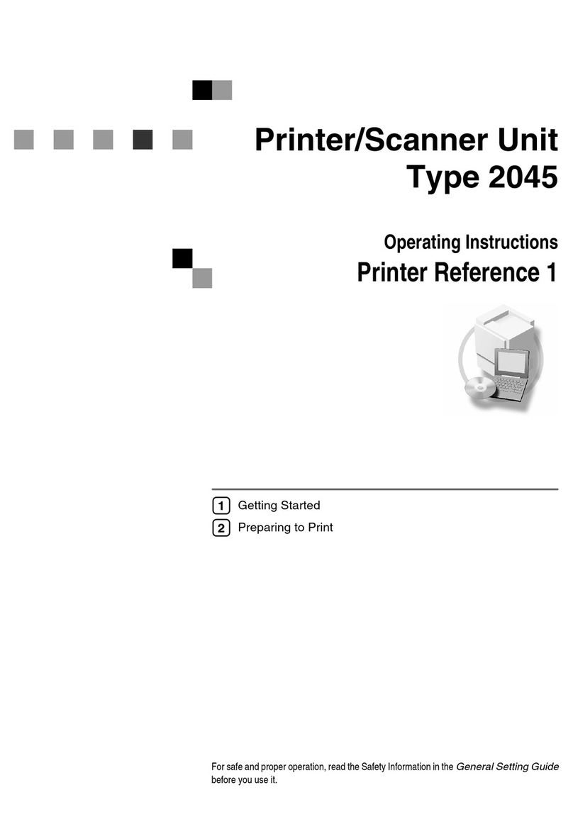 Ricoh 3532 User manual