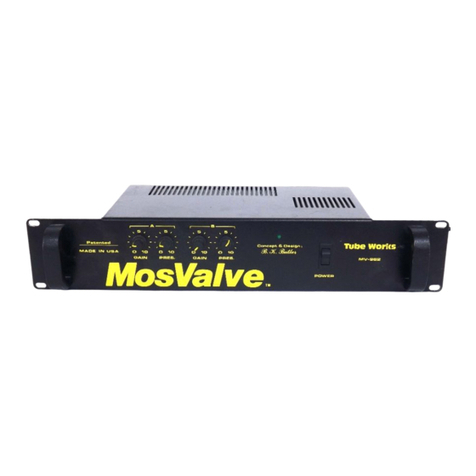 Tube Works MosValve 962 Operation Notes