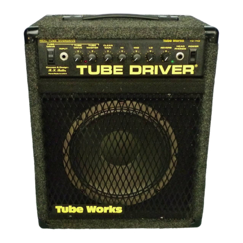 Tube Works TD-742 owner's manual