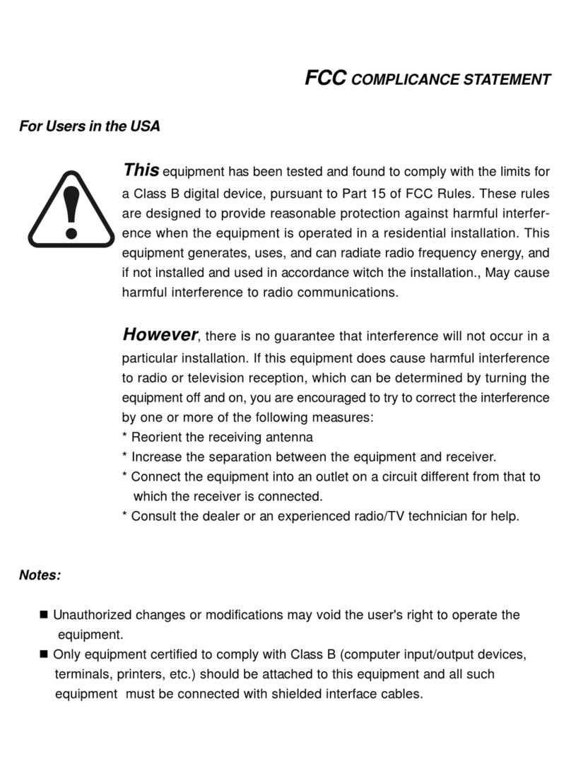 Gigabyte G-MAX TA1 User manual