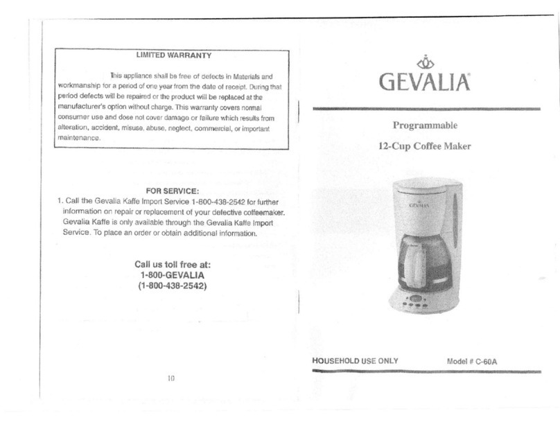 Gevalia C-60A User manual