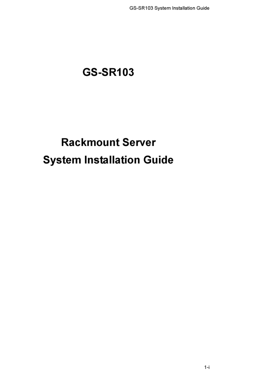 Gigabyte GS-SR103 User guide