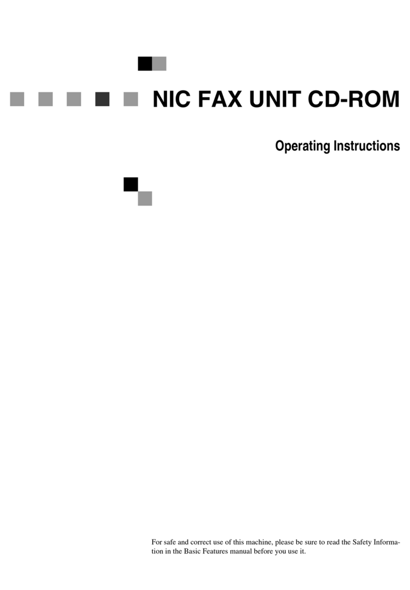 Gestetner F9199 operating instructions