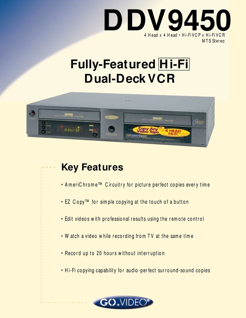 GoVideo DDV9450 User manual