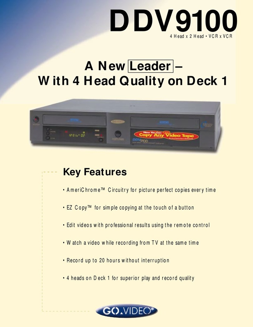 GoVideo DDV9100 User manual