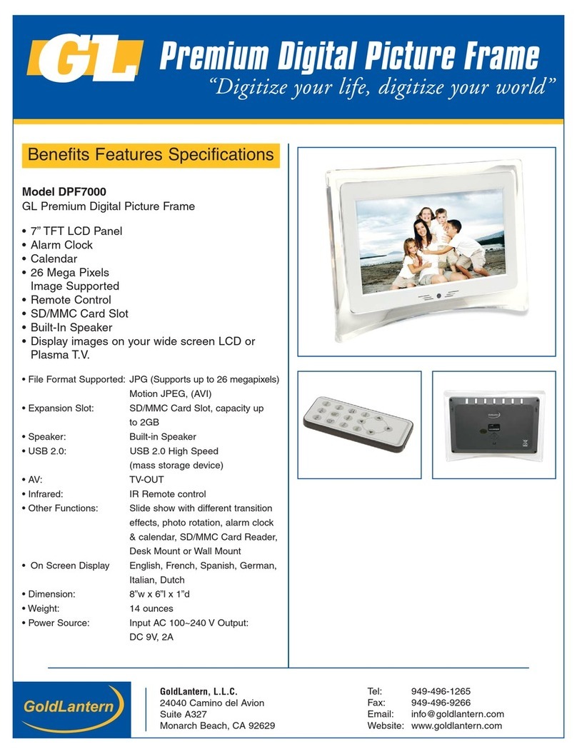 Goldlantern DPF-7000 User manual
