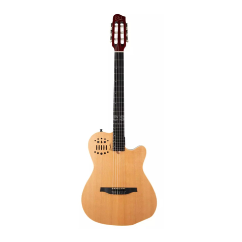 Godin ACS-SA Slim User manual Godin ACS-SA Slim User manual