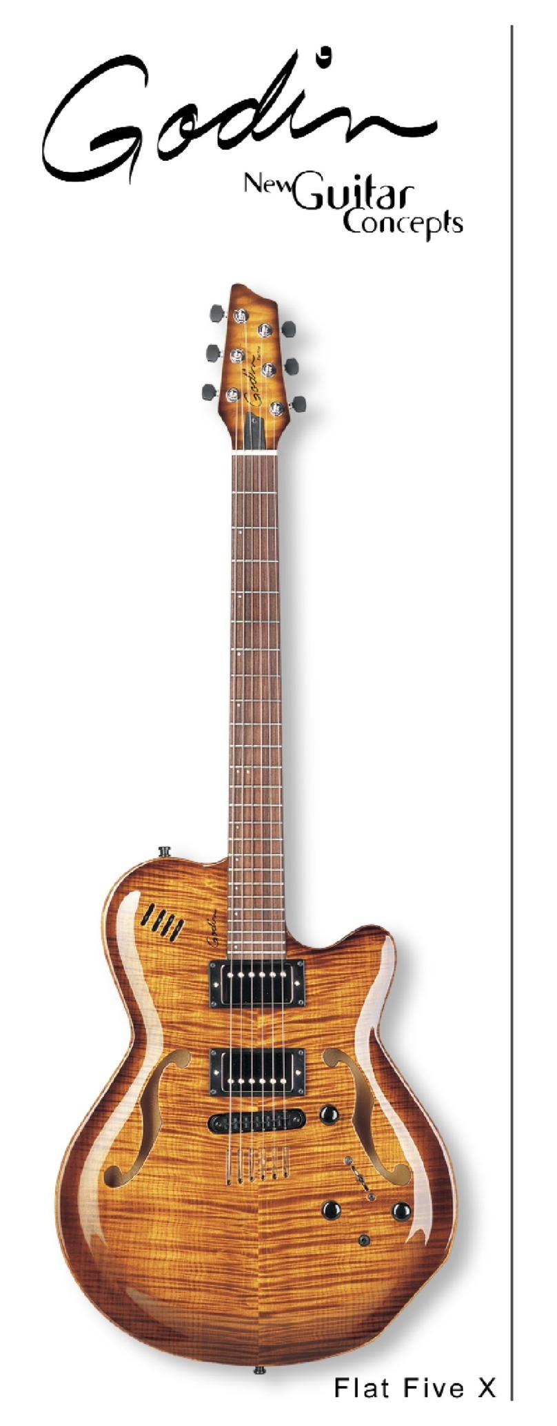 Godin Flat Five X User manual Godin Flat Five X User manual