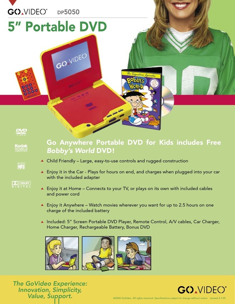 GoVideo DP 5050 Owner's manual
