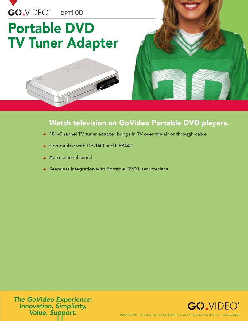 GoVideo DPT100 brochure