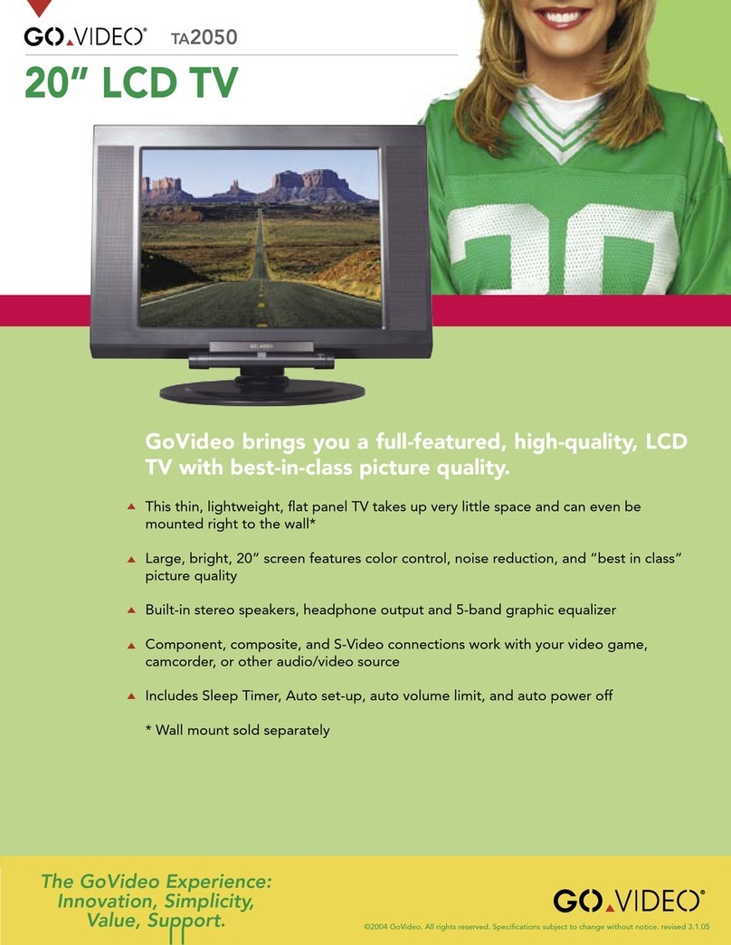GoVideo TA2050 Owner's manual
