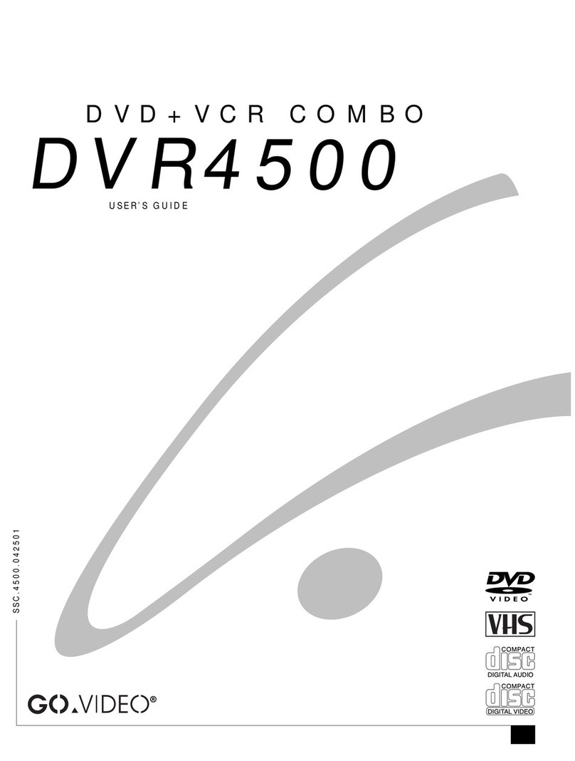 GoVideo DVR4500 User manual