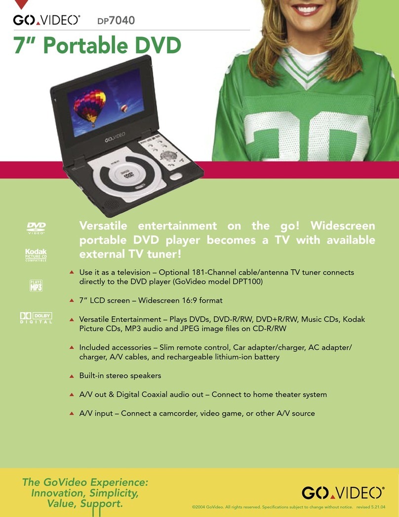 GoVideo DP7040 Features