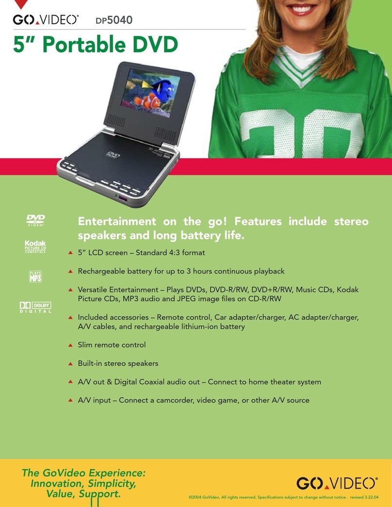GoVideo DP5040 Owner's manual
