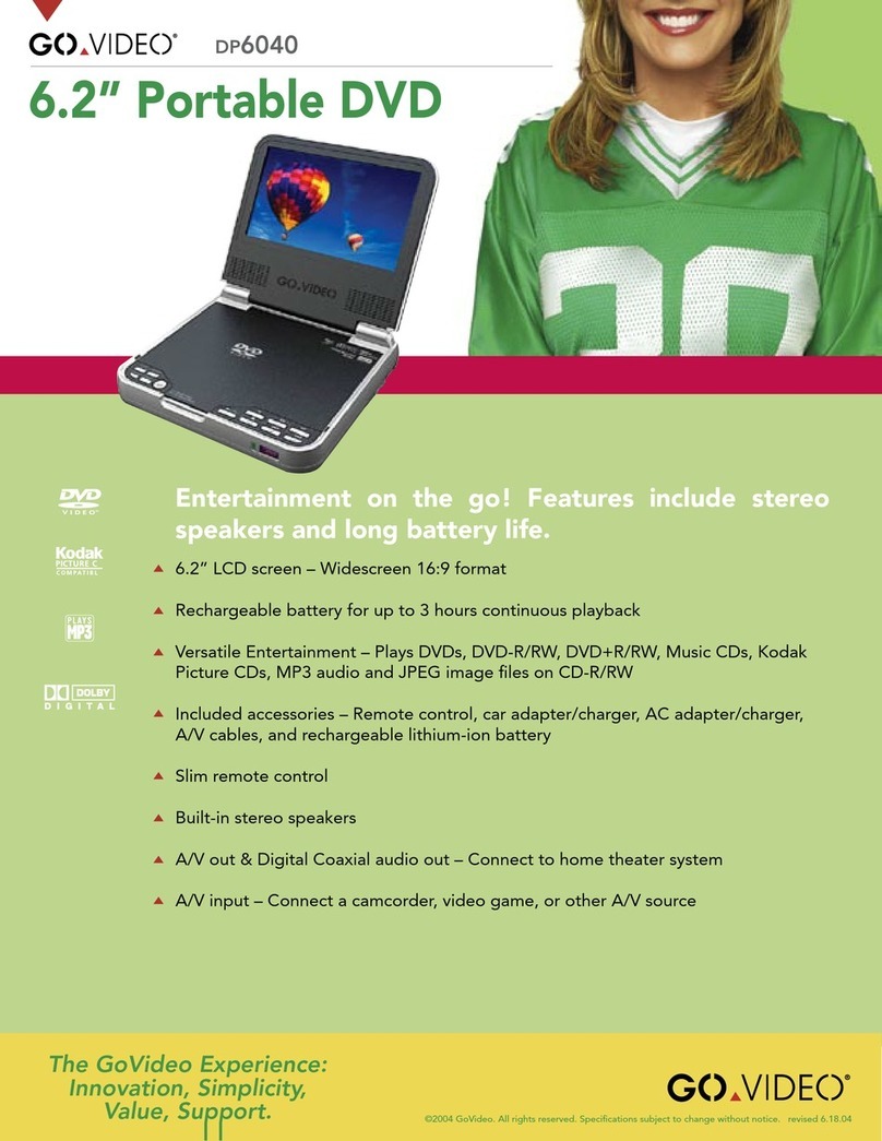 GoVideo DP6040 Owner's manual