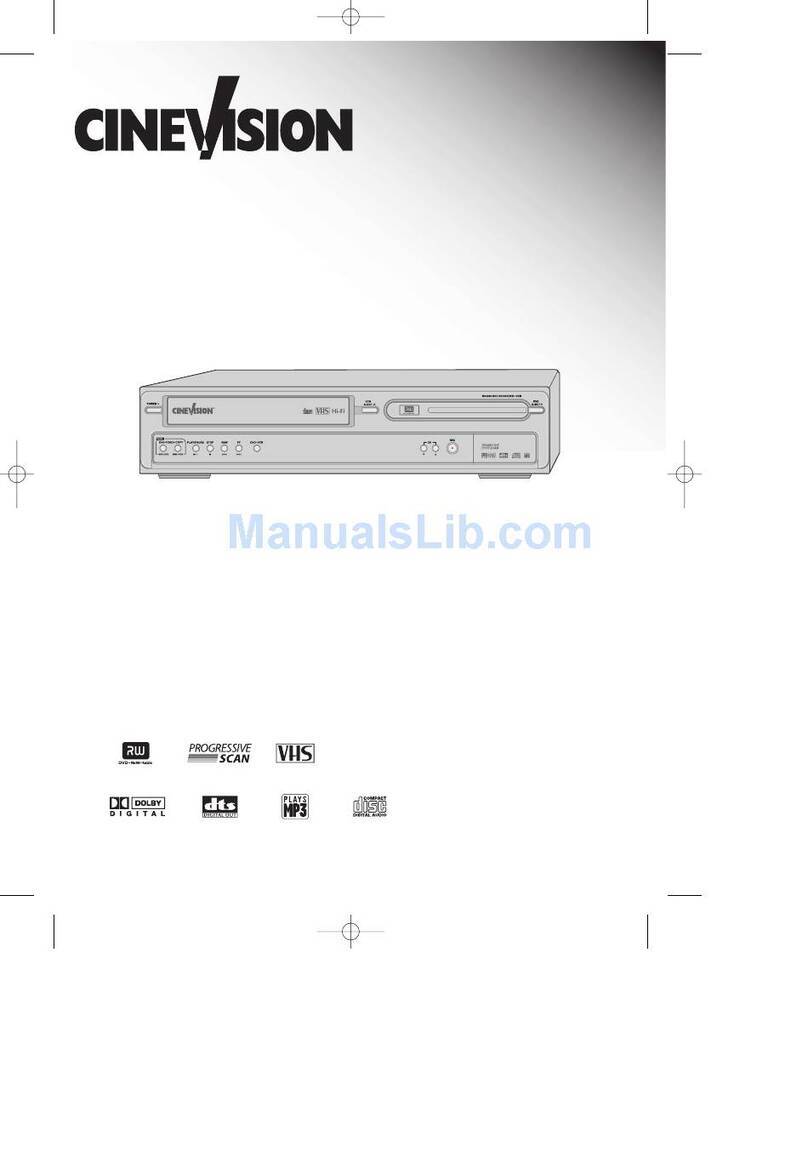 cineVision RV4000 User manual