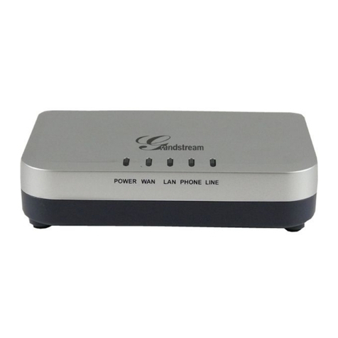 Grandstream Networks HT-503 User manual Grandstream Networks HT-503 User manual