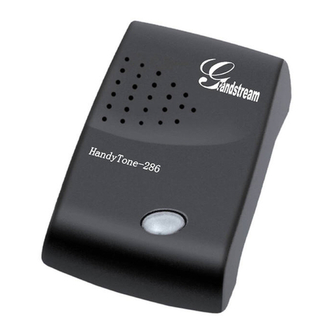 Grandstream Networks HT-286 Quick install guide