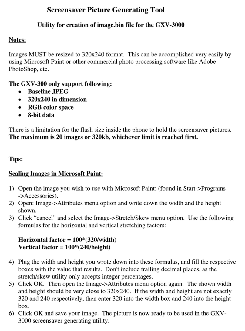 Grandstream Networks GXV-3000 Manual