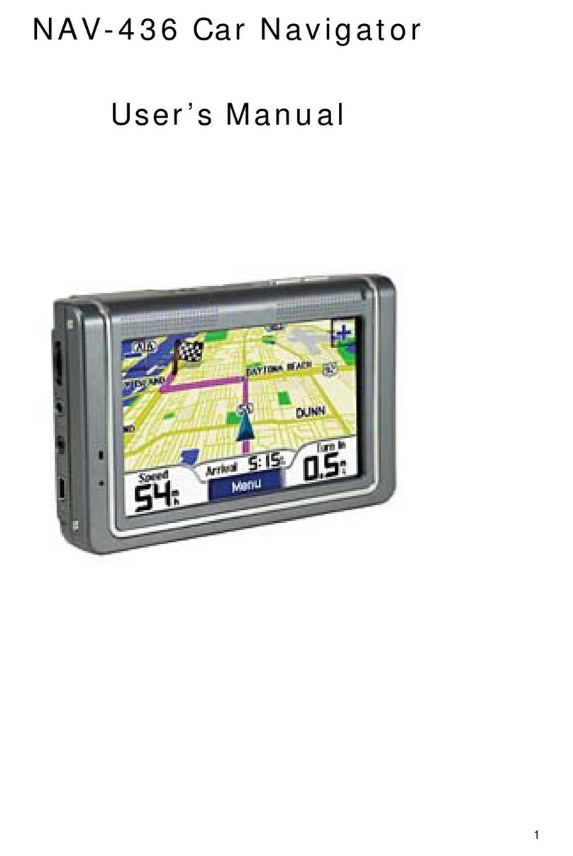 GoPass NAV-436 User manual