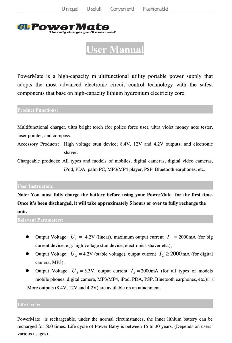 Goldlantern PowerMate user guide