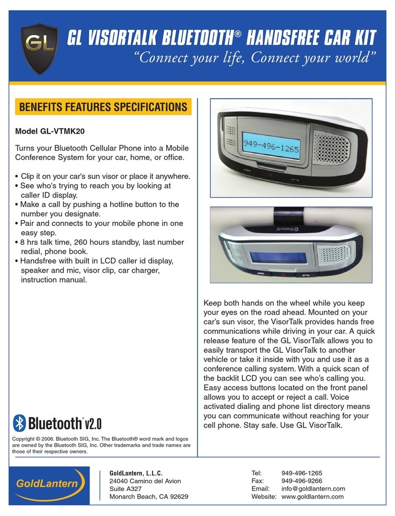 Goldlantern GL-VTMK20 Specifications