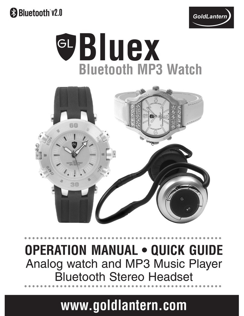 Goldlantern Bluex Operation manual