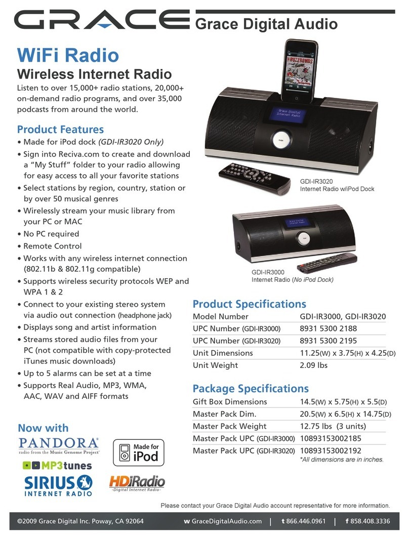 Grace GDI-IR3000 User manual