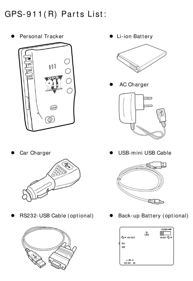 GoPass GPS-911R Specifications