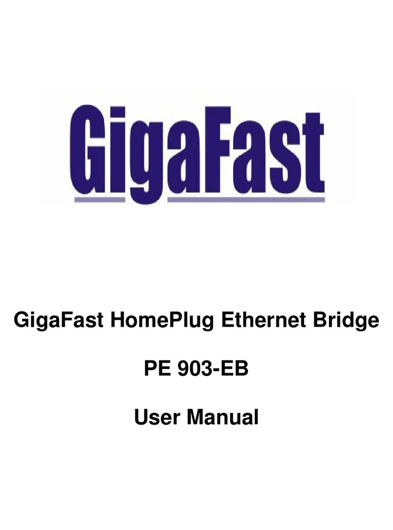 Gigafast PE 903-EB user manual