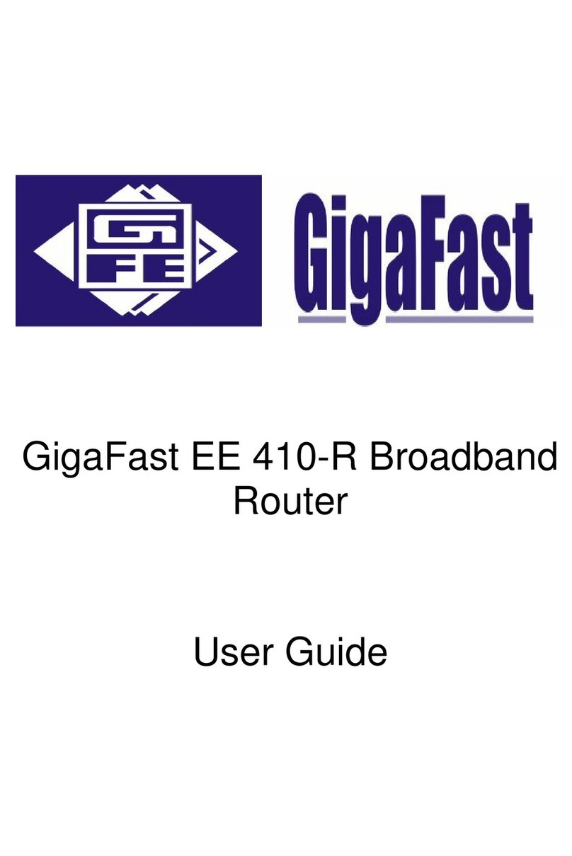 Gigafast EE410-R User manual