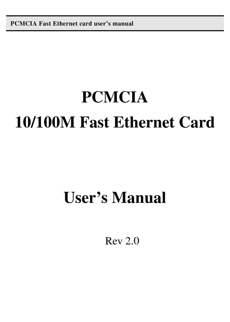 Gigafast EE101-AEX user manual