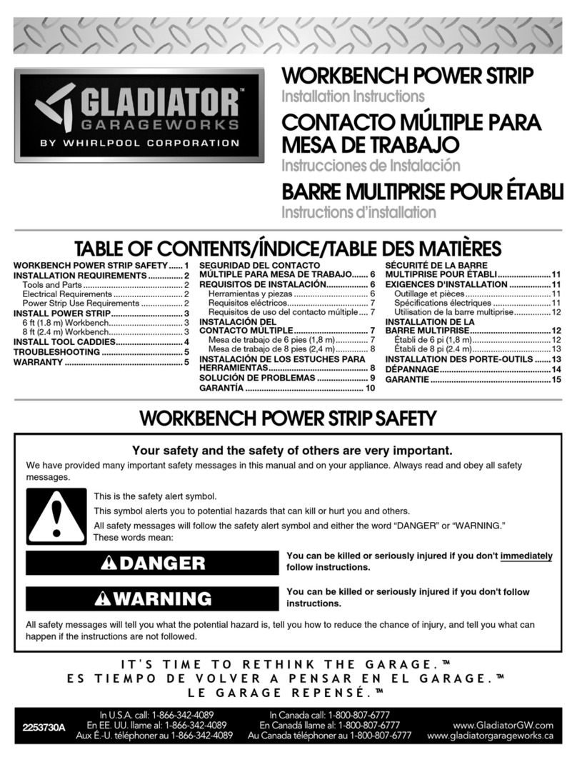Gladiator GAAC68PSPG installation instructions