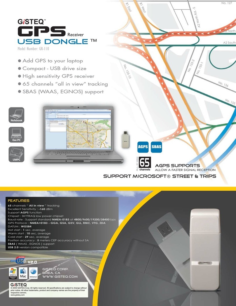 Gisteq RG-110 Brochure & specs