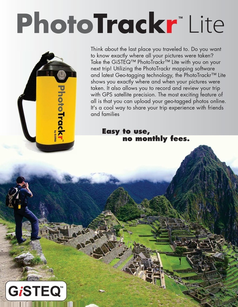 Gisteq DLP700 PhotoTrackr Lite User manual