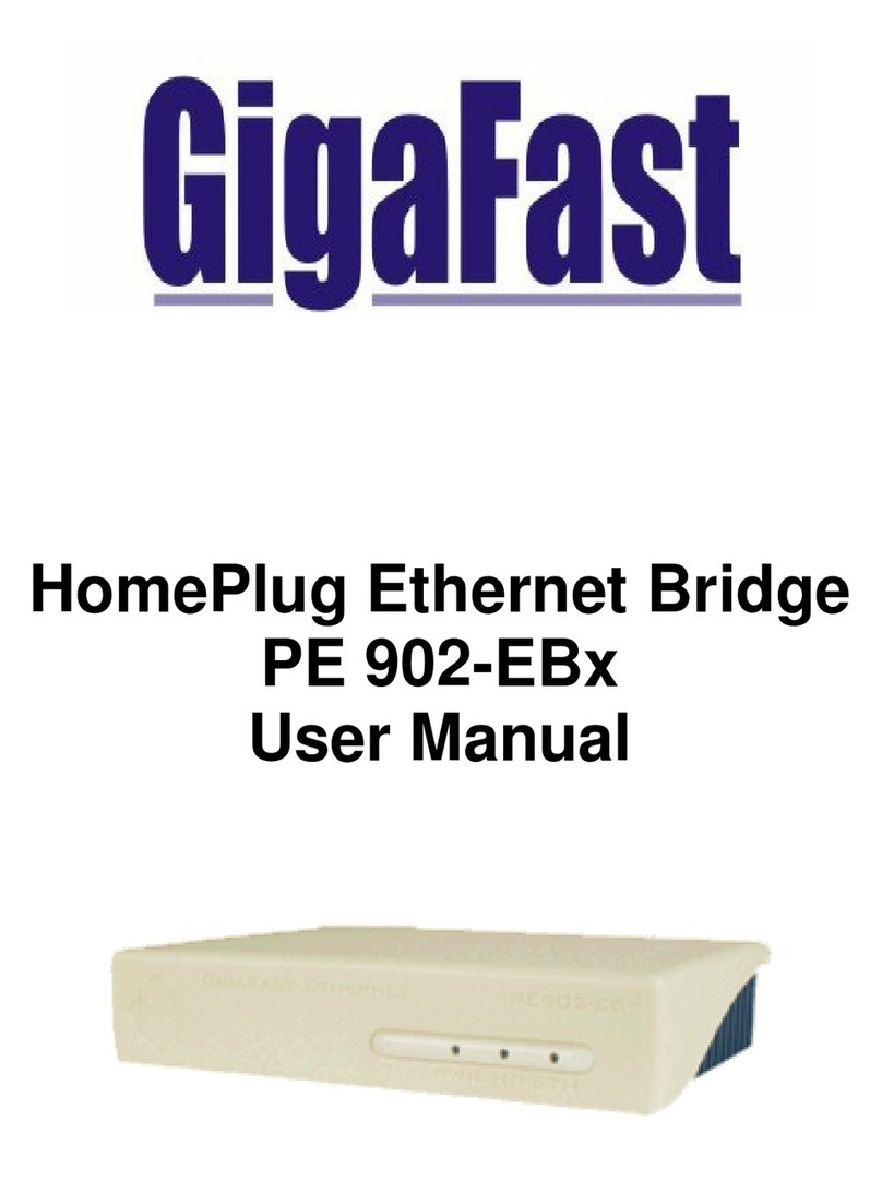 Gigafast PE902-EBx User manual