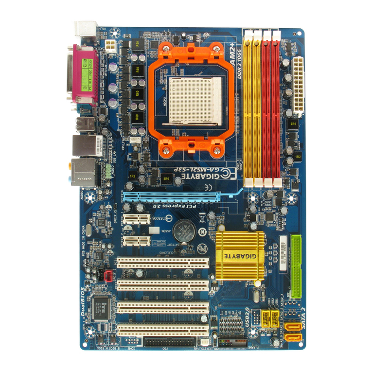 Gigabyte GA-M52L-S3P user manual