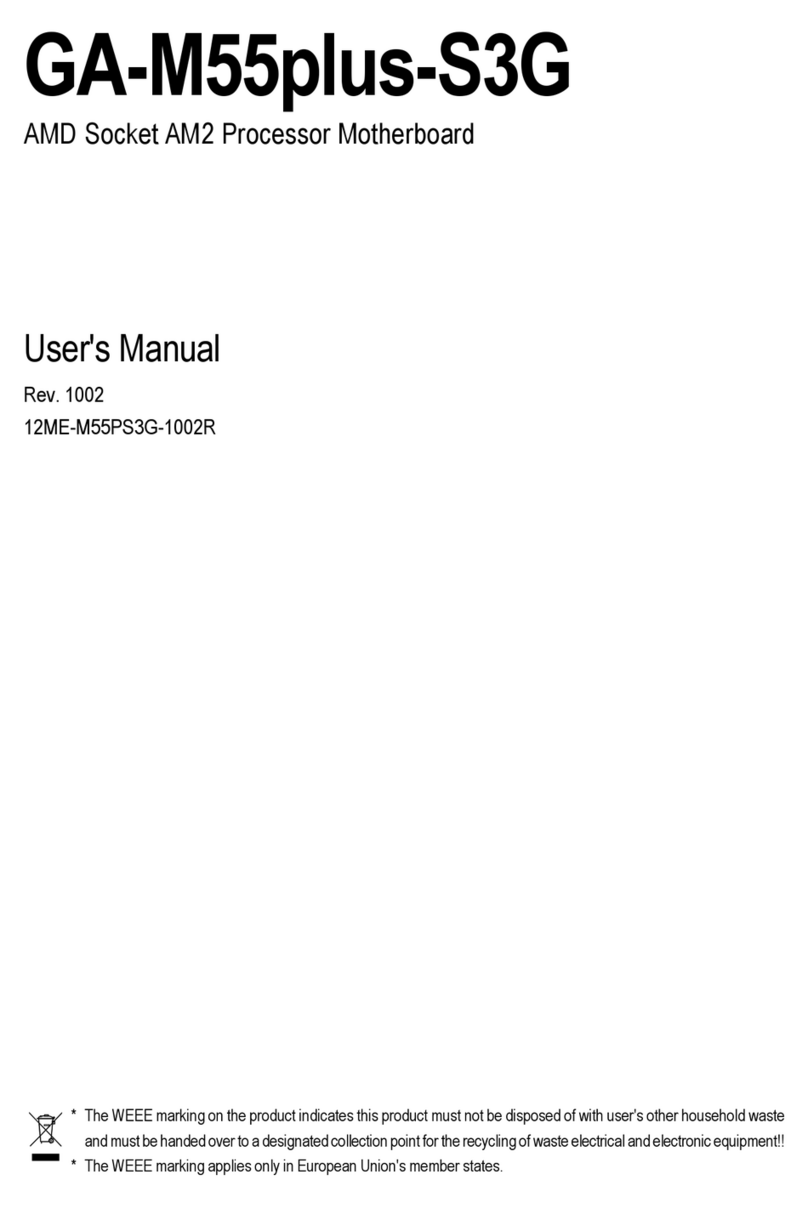 Gigabyte GA-M55plus-S3G User manual