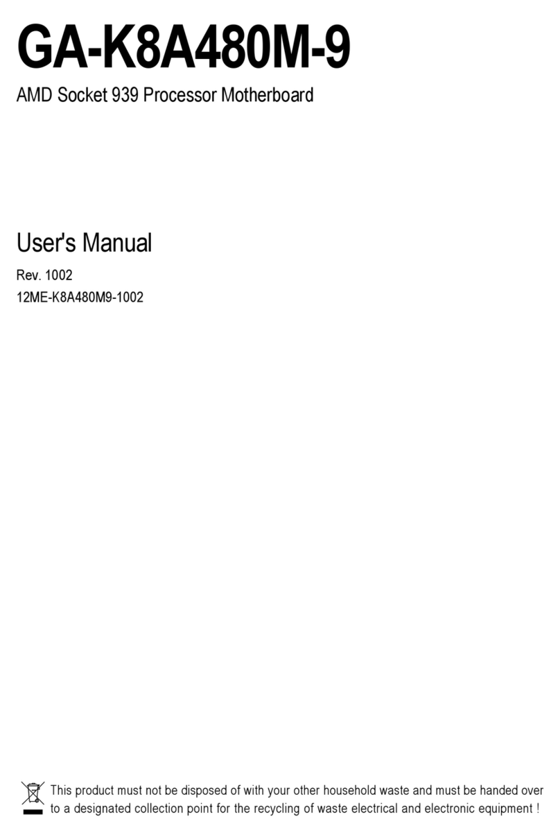 Gigabyte GA-K8A480M-9 user manual