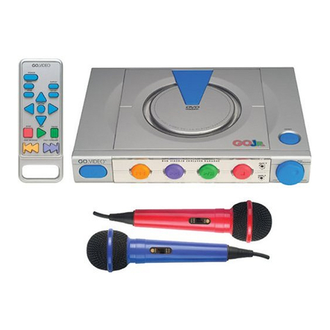 GoVideo DJ530 User manual