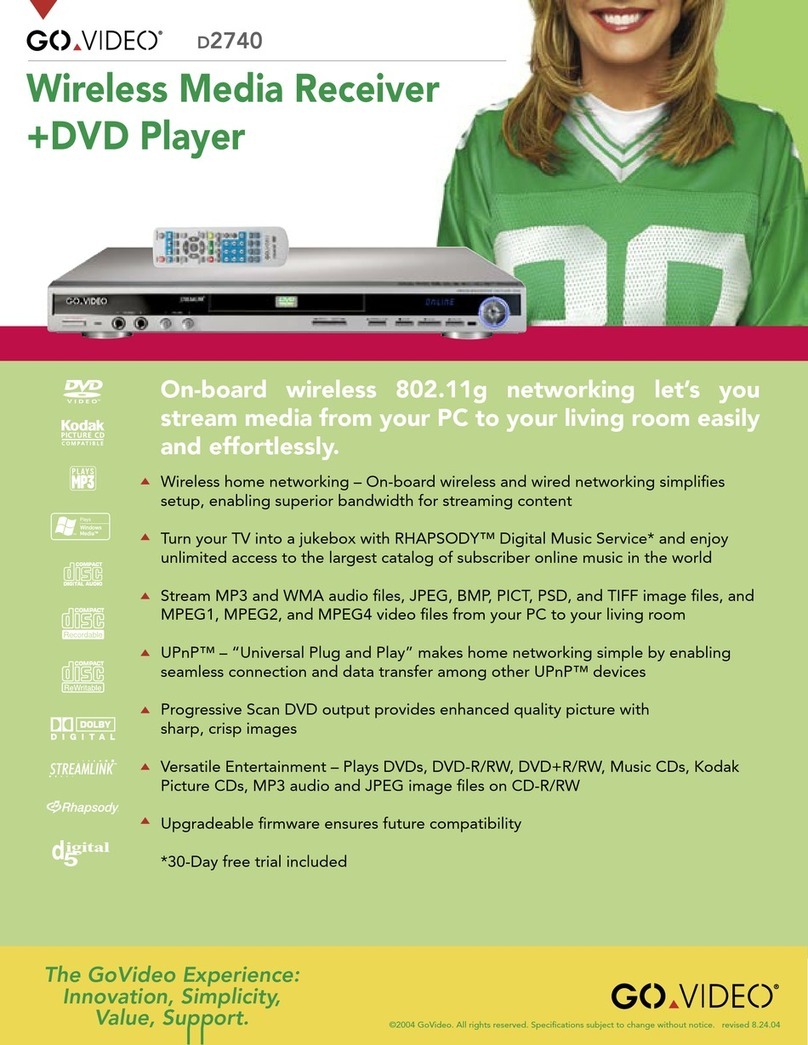 GoVideo D2740 brochure