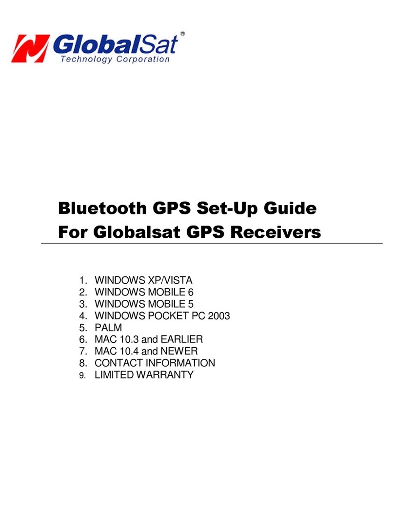 Global Sat BT-368i User manual
