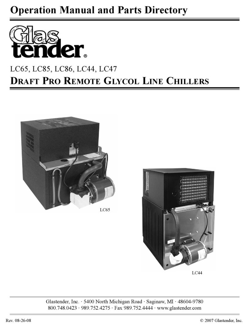 Glastender LC44 Operation manual