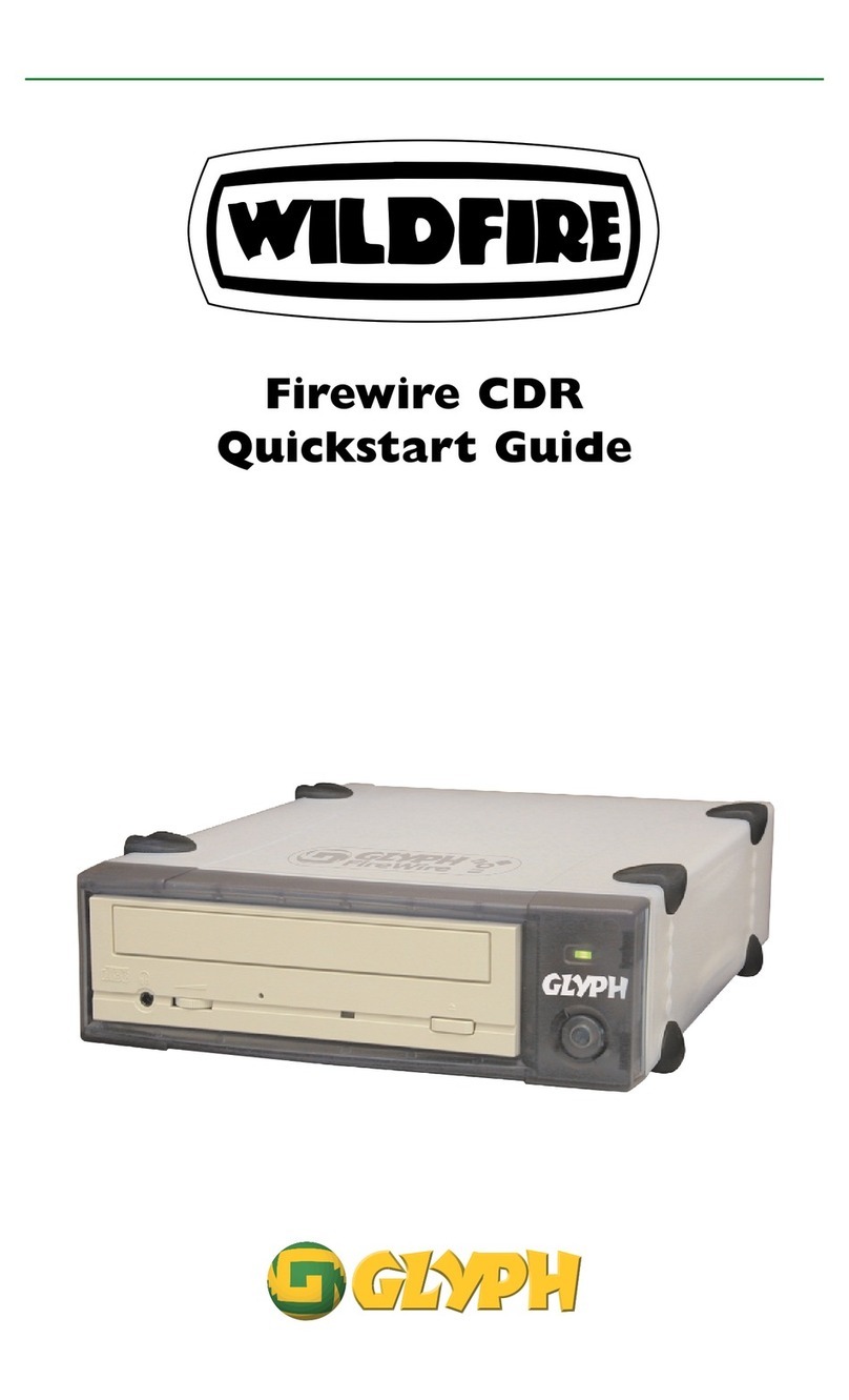 Glyph GLTC2F-52 quick start guide
