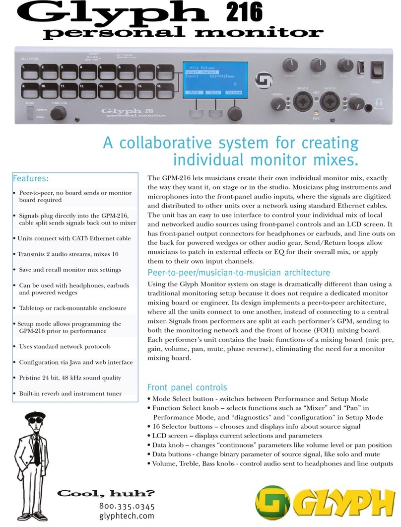 Glyph GPM-216 brochure