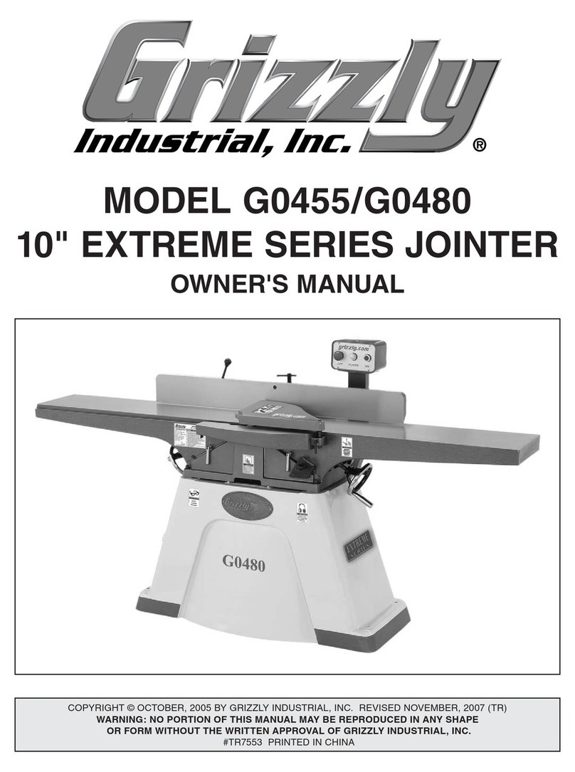Grizzly G0455 User manual