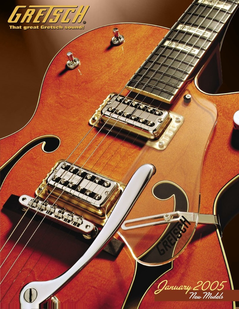 Gretsch G6073 User manual