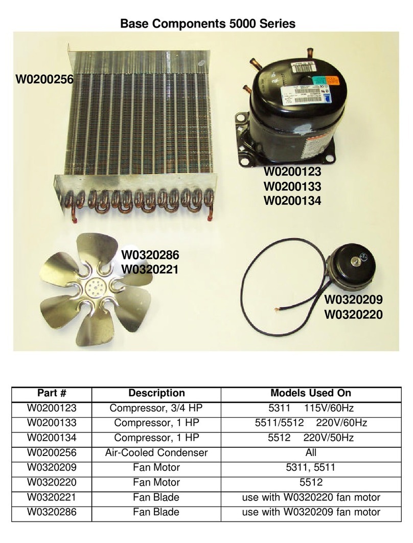 Grindmaster Crathco 5311 parts list