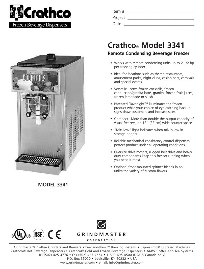 Crathco Crathco 3341 User manual