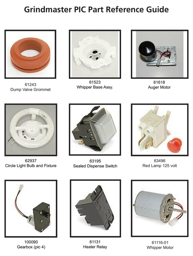 Grindmaster PIC-4 Series Parts reference guide